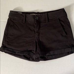 American Eagle KHAKI MIDI SHORT